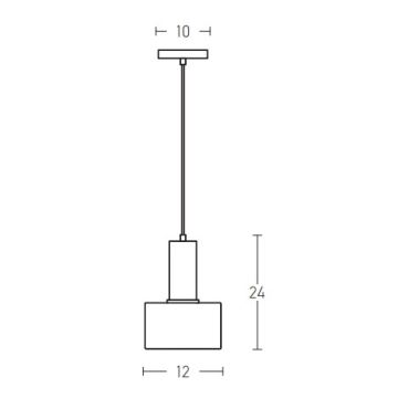 Zambelis 180051 - Candeeiro suspenso 1xE27/40W/230V dourado/rosa-salmão