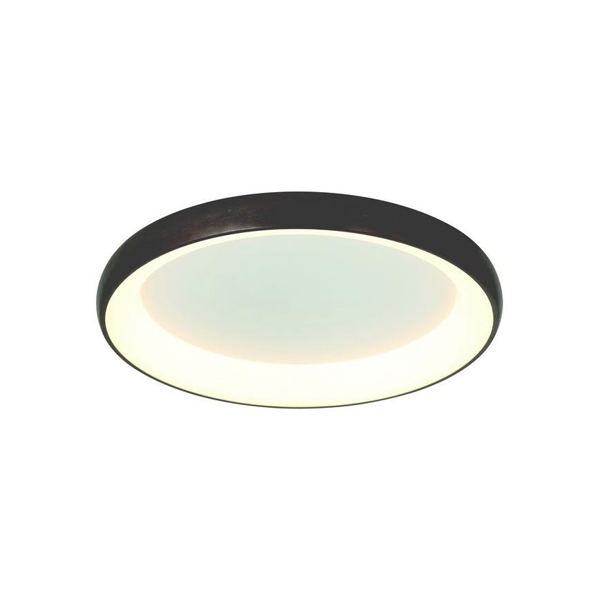 Zambelis 2059 - Iluminação de teto LED com regulação LED/60W/230V diâmetro 80 cm castanho