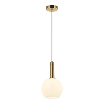 Zambelis 22071 - Candeeiro suspenso 1xE27/40W/230V diâmetro 20 cm dourado