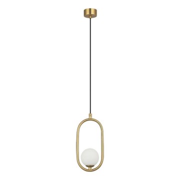 Zambelis 23136 - Candeeiro suspenso 1xG9/7W/230V 8x11 cm dourado