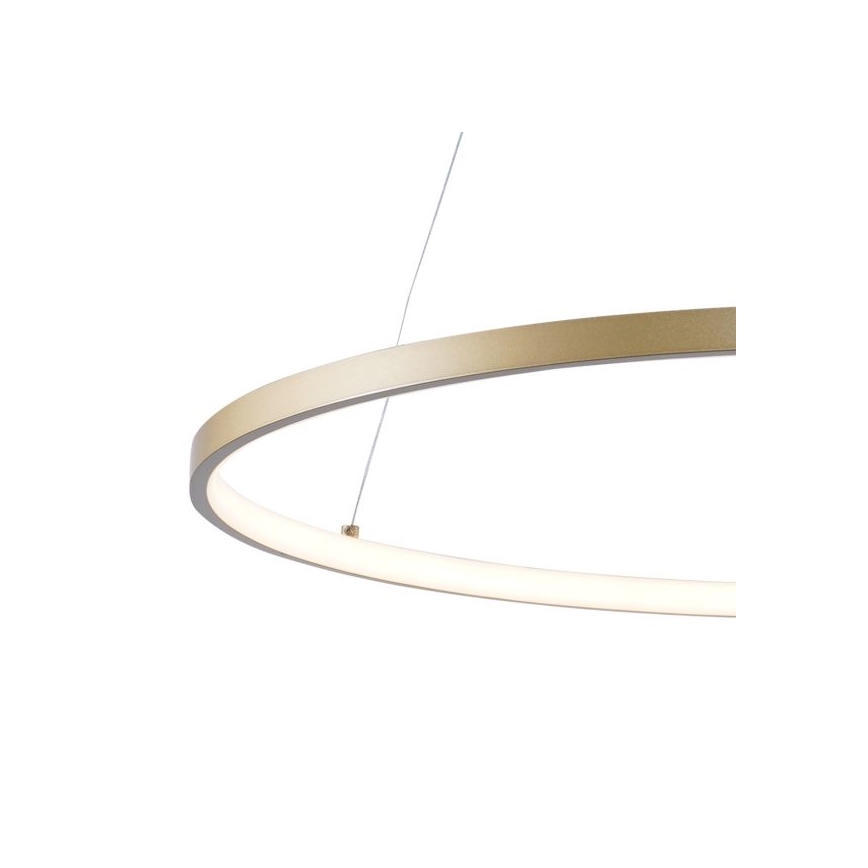 Zuma Line - Candeeiro suspenso LED LED/28W/230V 3000/4000/6000K diâmetro 60 cm dourado