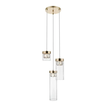 Zuma Line - Candelabro suspenso de cristal 3xG9/28W/230V