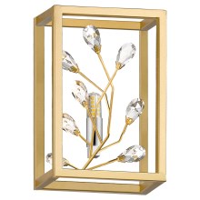 Zuma Line - Iluminação de parede de cristal 1xG9/33W/230V dourado