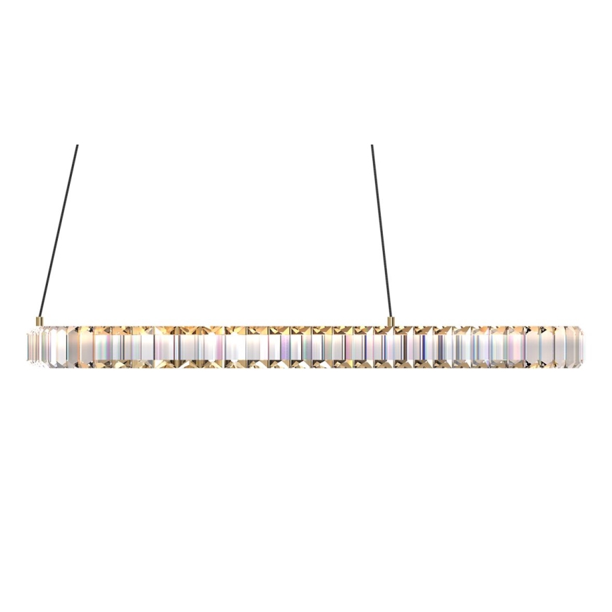 Zuma Line - Candeeiro de cristal LED suspenso com regulação LED/25W/230V 2700-6000K + comando